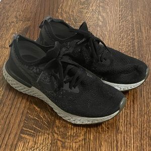 Nike Epic React Flyknit Women’s Running Shoes - Black